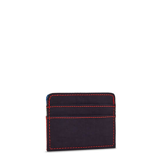 Kipling Cardy Card Holder Tassen Blauw Rood | België 1162YX